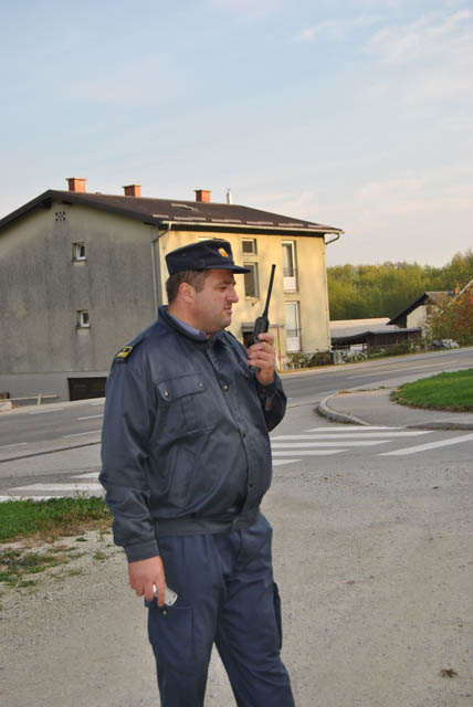 Sektorska vaja na Bizeljskem