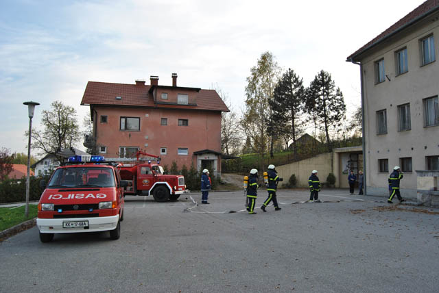 Sektorska vaja na Bizeljskem