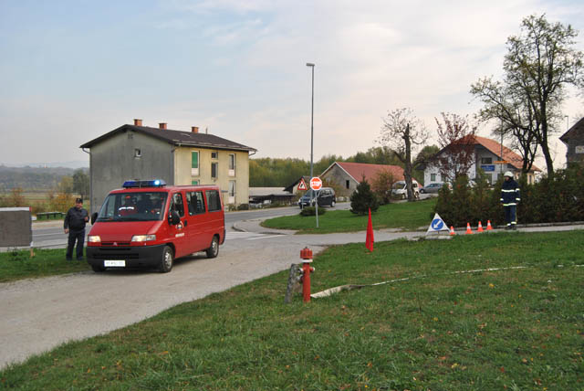 Sektorska vaja na Bizeljskem