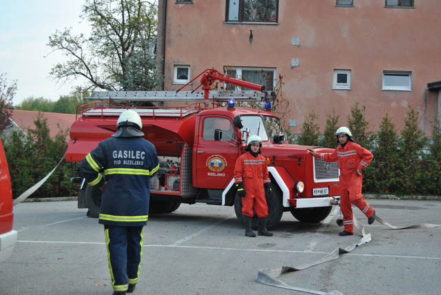 Sektorska vaja na Bizeljskem