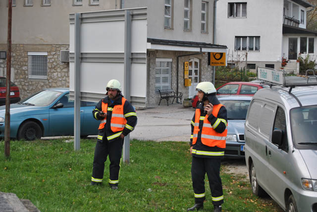 Sektorska vaja na Bizeljskem