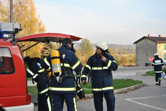 Sektorska vaja na Bizeljskem