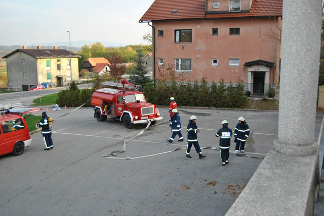 Sektorska vaja na Bizeljskem