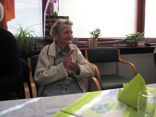 Najstarejša krajanka 99-letna Marija Gregl