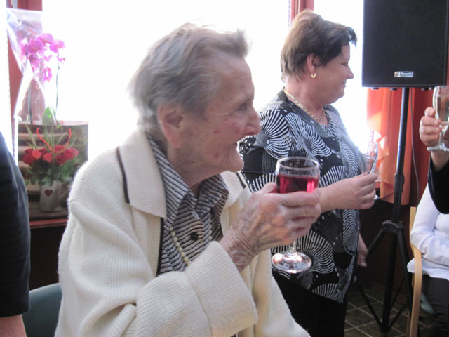 Najstarejša krajanka 99-letna Marija Gregl
