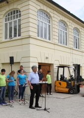 Dvig penine iz vodnjaka Istenič 2018 Bizeljsko (7)