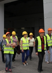 Bizelanci na ogledu HE Brežice (31)
