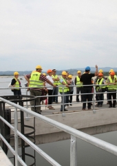Bizelanci na ogledu HE Brežice (46)
