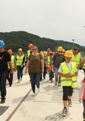 Bizelanci na ogledu HE Brežice (51)